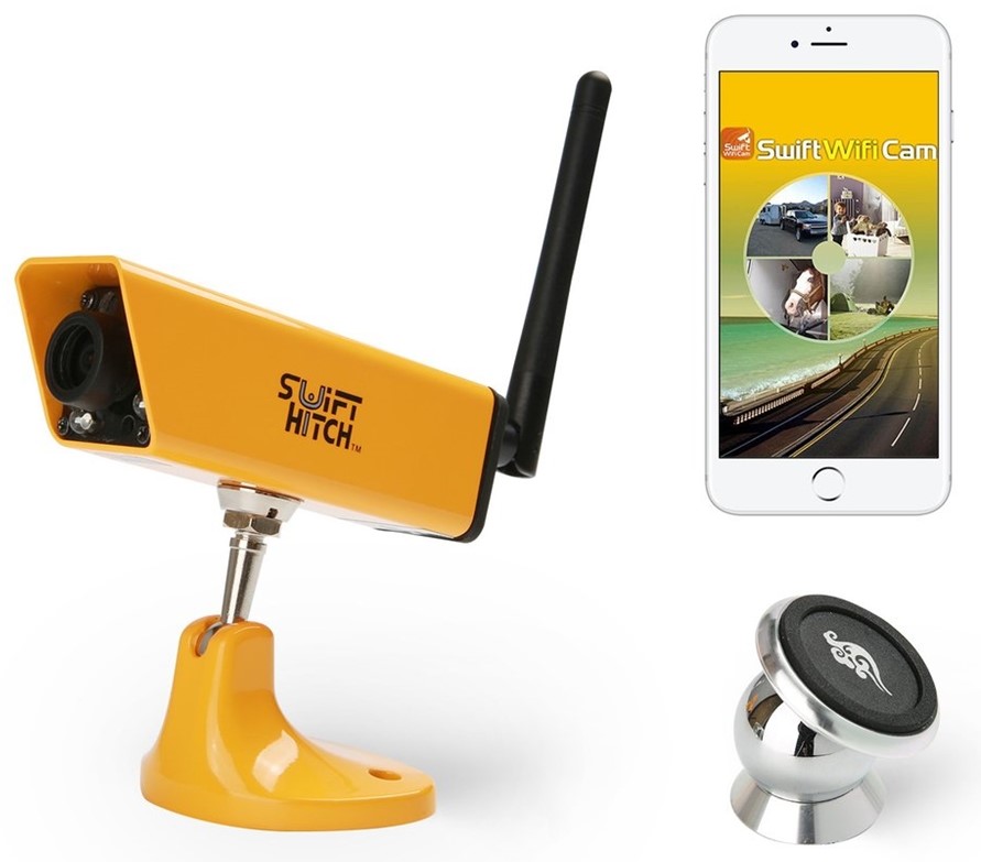 Swift Hitch Water Resistant Multipurpose RV Camera System